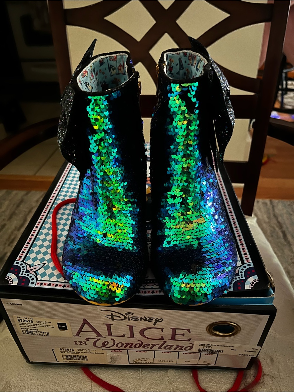 Alice in Wonderland Heels